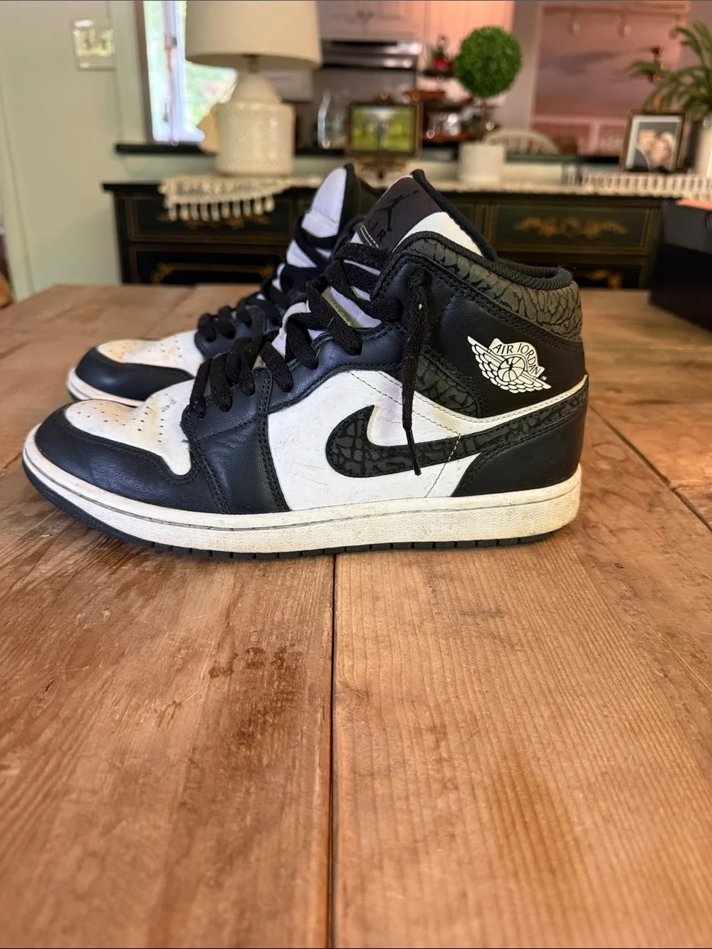 Jordan classic silhouette